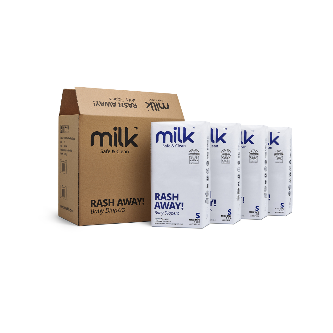 MILK Baby Diapers Flexi Tape (S size) | Diapering