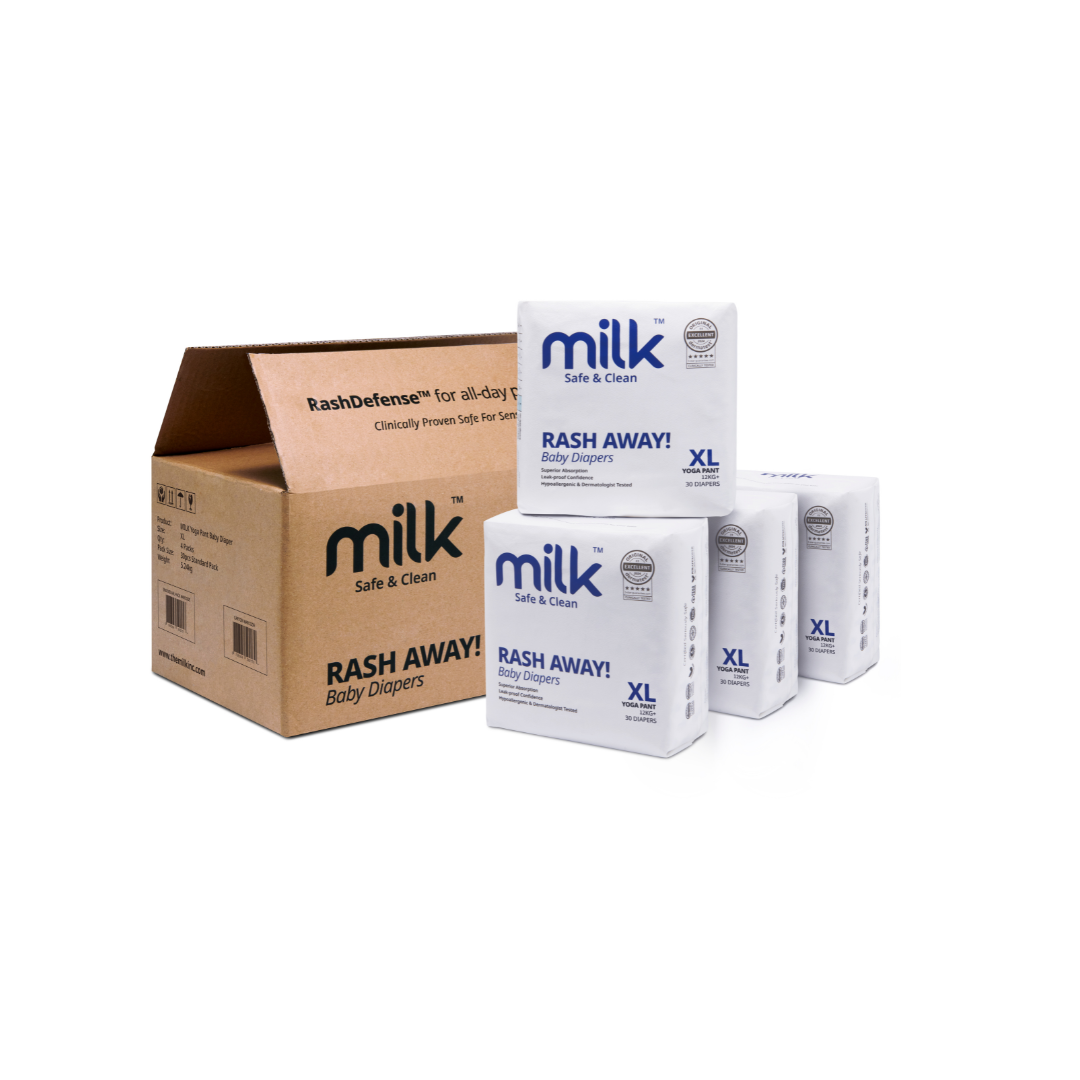 MILK Baby Diapers Yoga Pants (XL size) | Diapering