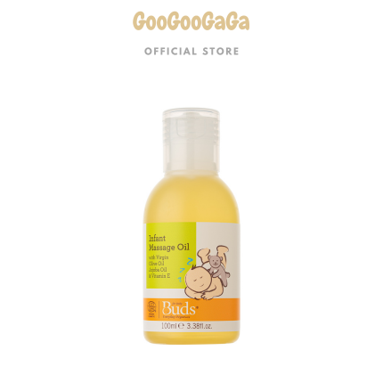 BUDS ORGANIC Infant Massage Oil – Gentle Organic Oil for Babies|Baby Skincare