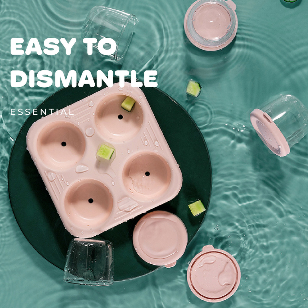 ANKOU 4 in 1 Mini Glass Container - (75ml) | Feeding Essentials