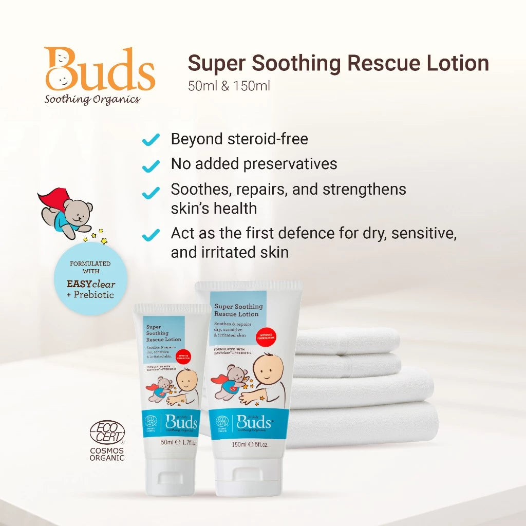 BUDS ORGANIC Super Soothing Rescue Lotion | Baby Skincare