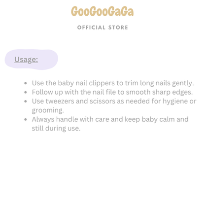 HAAKAA Pear-fect Manicure Kit (Nail Clipper) | Cleaning & Sanitiser