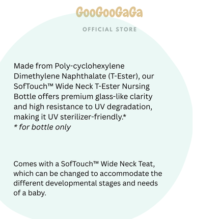 PIGEON Softouch BPP Nursing Bottle T-Ester (160ml) | Baby Feeding