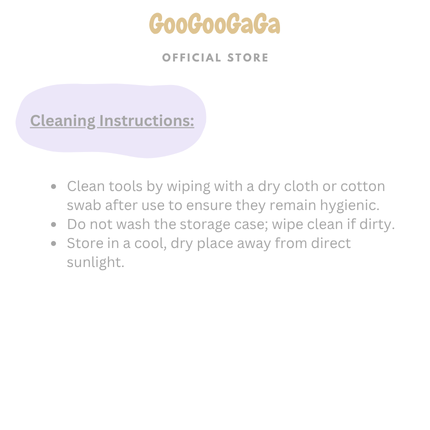 HAAKAA Pear-fect Manicure Kit (Nail Clipper) | Cleaning & Sanitiser