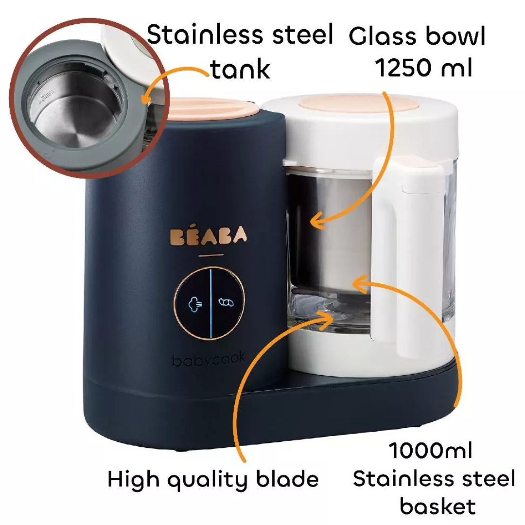 (PRE-ORDER) BEABA Babycook Neo Baby Food Processor (Solid food tools) | Feeding Essentials