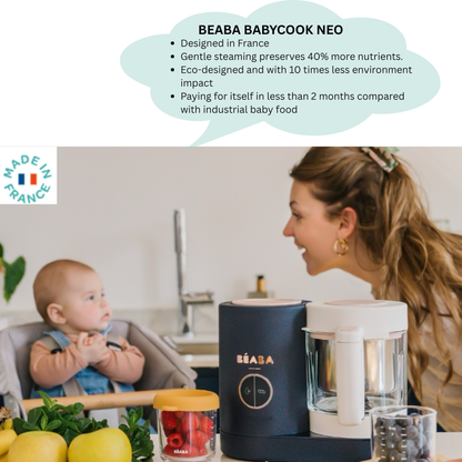 (PRE-ORDER) BEABA Babycook Neo Baby Food Processor (Solid food tools) | Feeding Essentials