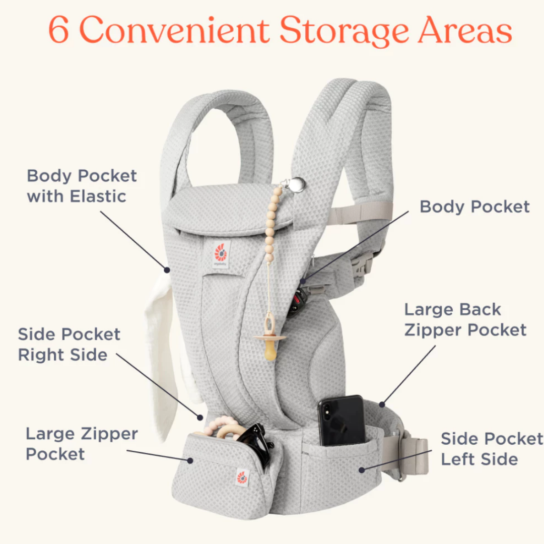 ERGOBABY Omni Deluxe All-In-One Mesh (Baby Carrier)  | Nursery & Baby Gear
