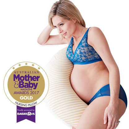 MAMAWAY Maternity Support & Nursing Moon Pillow (Mummy Must Have)| Feeding Essential