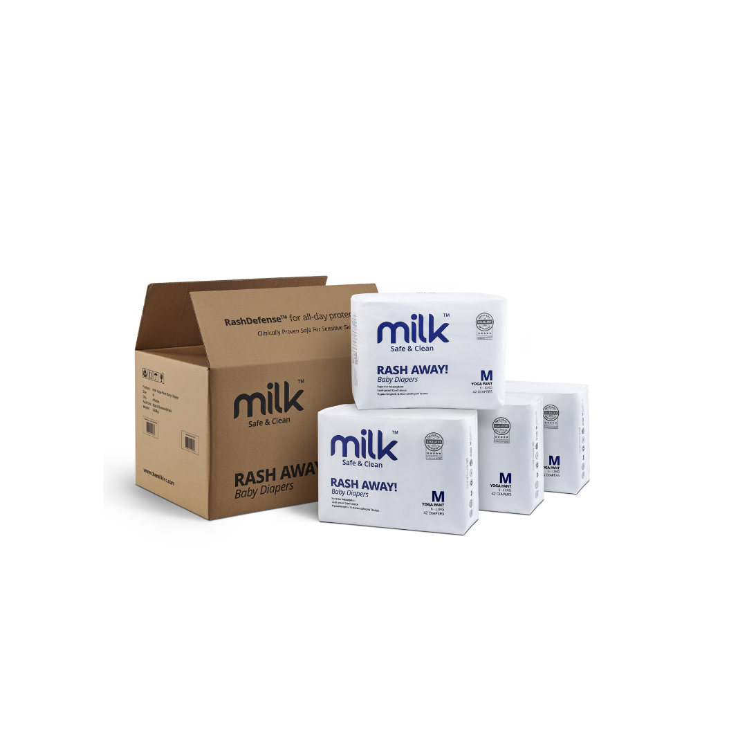 MILK Baby Diapers Yoga Pants (M size) | Diapering