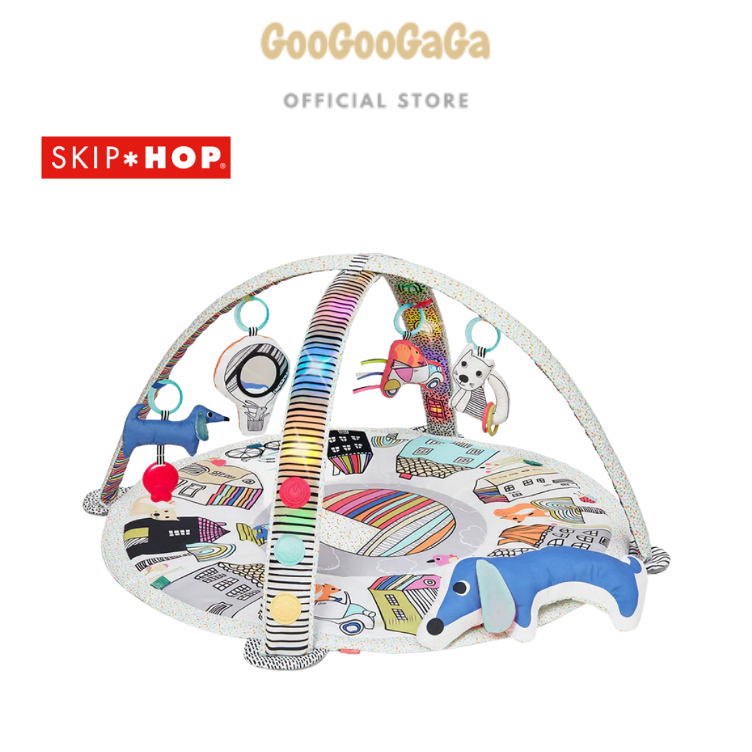 (PRE-ORDER) SKIP HOP Vibrant Village Smart Light Activity Gym| Play & Activity Essentials