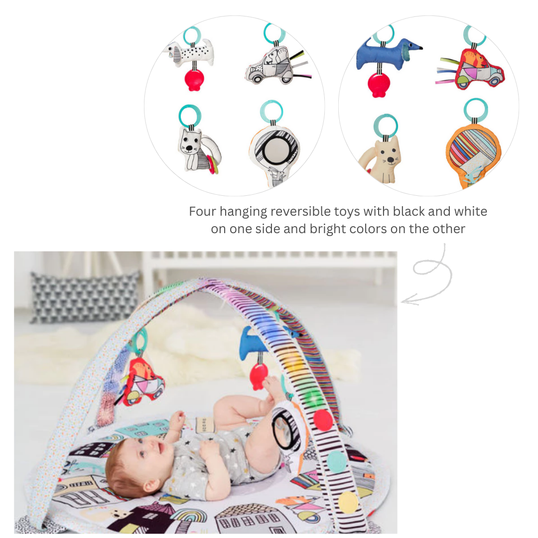 (PRE-ORDER) SKIP HOP Vibrant Village Smart Light Activity Gym| Play & Activity Essentials