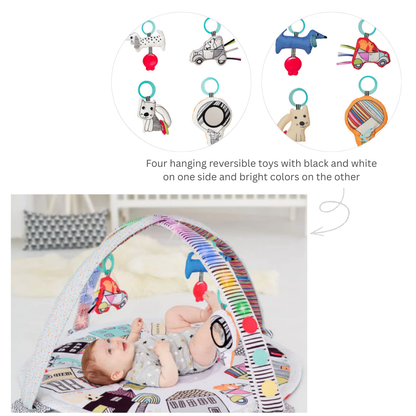 (PRE-ORDER) SKIP HOP Vibrant Village Smart Light Activity Gym| Play & Activity Essentials