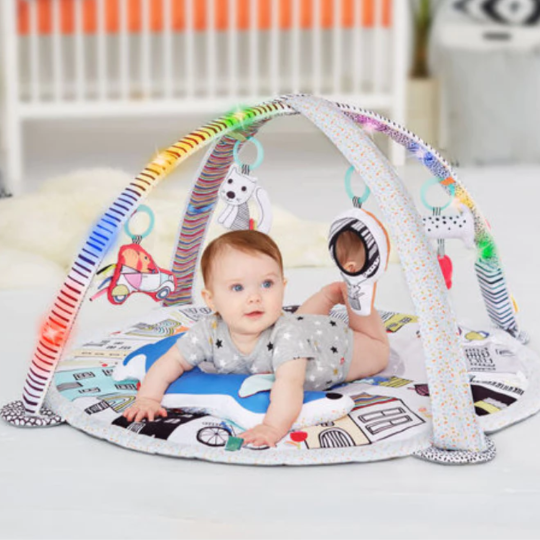 (PRE-ORDER) SKIP HOP Vibrant Village Smart Light Activity Gym| Play & Activity Essentials