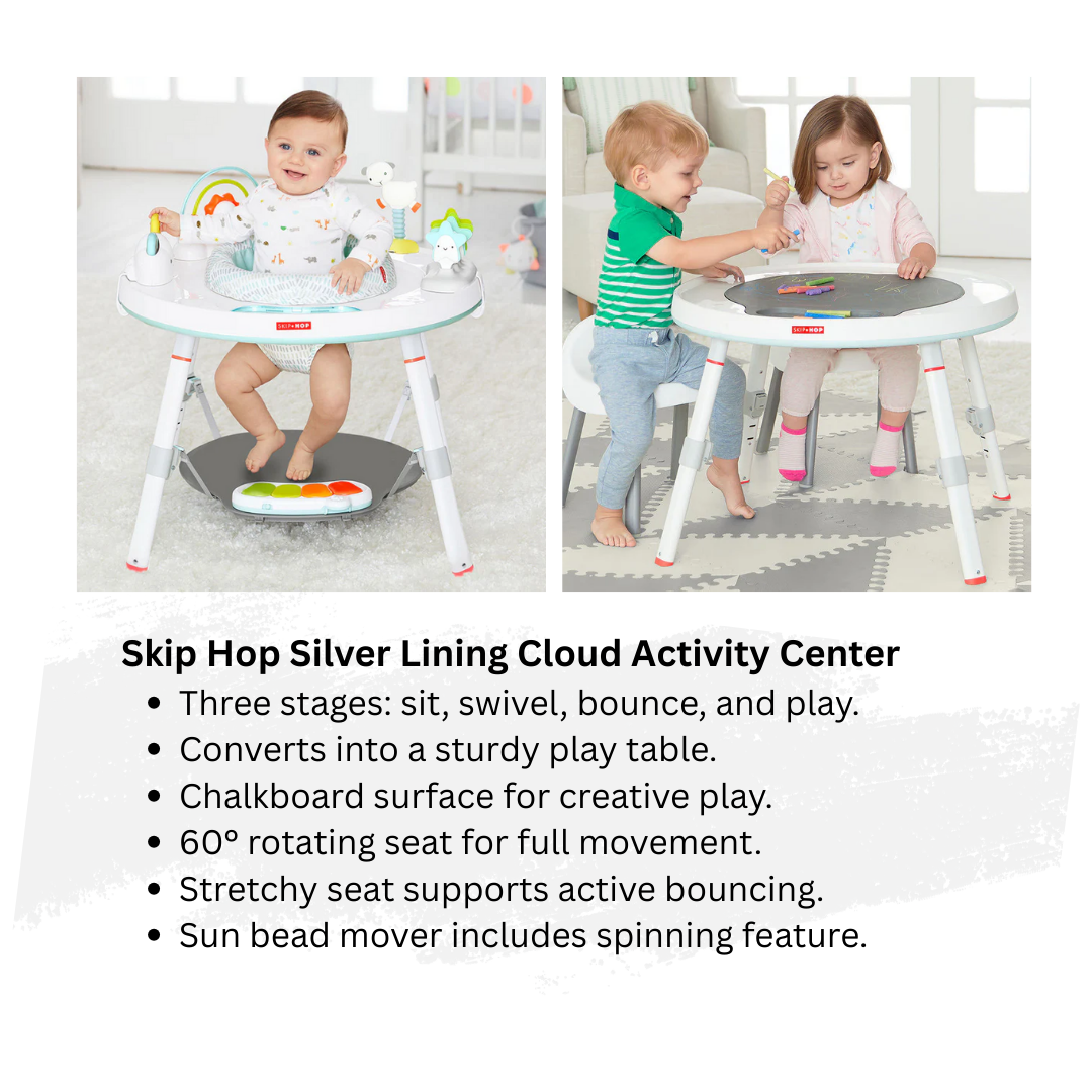 (PRE-ORDER) SKIP HOP Silver Lining Cloud Activity Gym| Play & Activity Essentials