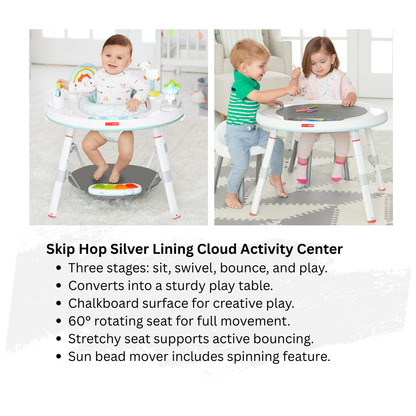 (PRE-ORDER) SKIP HOP Silver Lining Cloud Activity Gym| Play & Activity Essentials