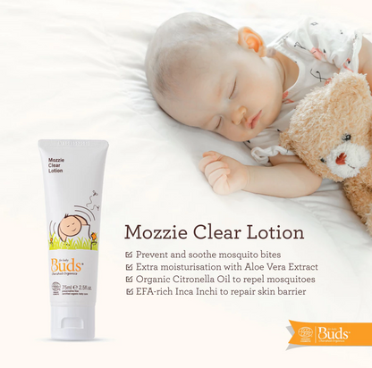 BUDS ORGANIC Buds Cherished Organics Mozzie Clear Lotion | Baby Skincare