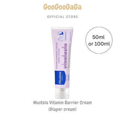 MUSTELA Baby Vitamin Barrier Cream (Diaper Cream)| Baby Skincare