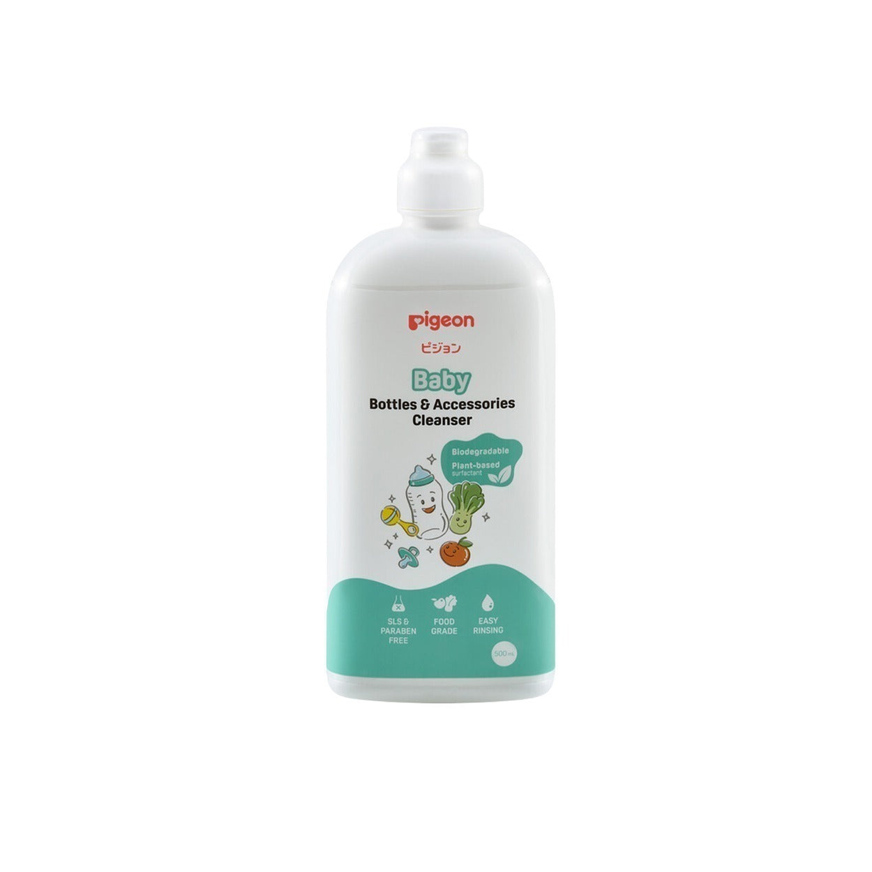 PIGEON Baby Bottle and Accessories Cleanser 500ml | Baby Feeding Essential