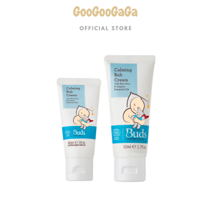 BUDS ORGANIC Baby Calming Rub Cream (Tube) 30ml | Baby Skincare
