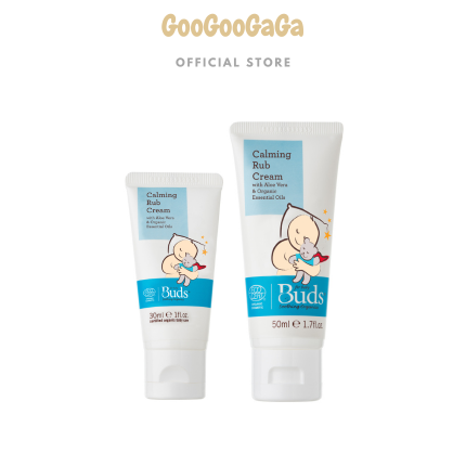 BUDS ORGANIC Baby Calming Rub Cream (Tube) 30ml | Baby Skincare