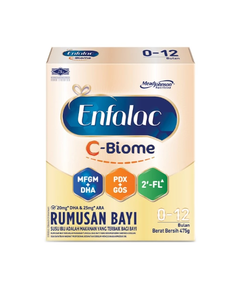 [Pre-Order]Enfalac C-Biome (0-12Mths)  Formula Milk (Baby Milk Powder)| Milk & Food