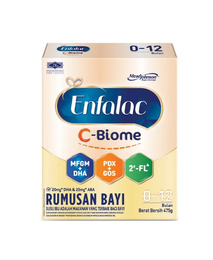 [Pre-Order]Enfalac C-Biome (0-12Mths)  Formula Milk (Baby Milk Powder)| Milk & Food
