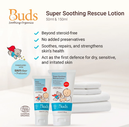 BUDS ORGANIC Super Soothing Rescue Lotion  | Baby Skincare