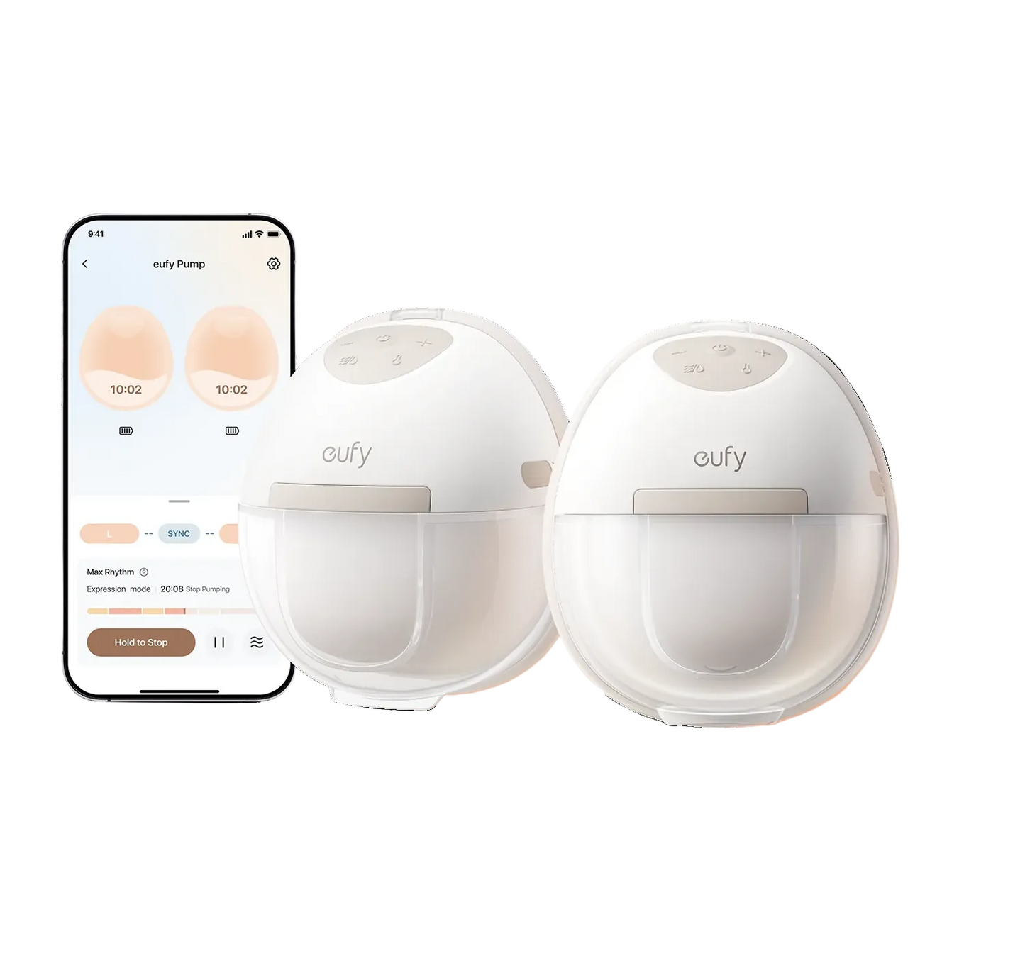 EUFY Wearable Breast Pump E20 (portable breastpump) | Breastfeeding