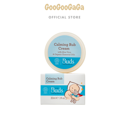 BUDS ORGANIC Baby Calming Rub Cream 30ml | Baby Skincare