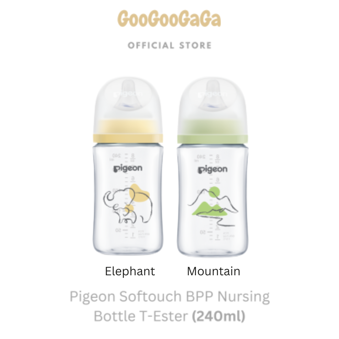 PIGEON Softouch BPP Nursing Bottle T-Ester (240ml) | Baby Feeding