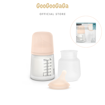 SUAVINEX Zero Zero Baby Bottle Starter Set 0M+ (180ml) | Baby Feeding