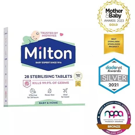 MILTON Sterilizing Tablets - 28s  | Cleaning & Sanitiser