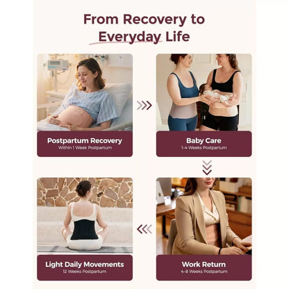 MOMCOZY Ergowrap™ Postpartum Belly Wrap - Postpartum Belly Band | Postnatal Essential