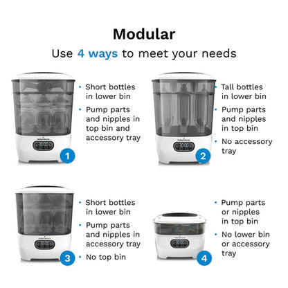 BABY BREZZA One Step Baby Bottle Steriliser and Dryer Advanced |Baby Steriliser & Warmer