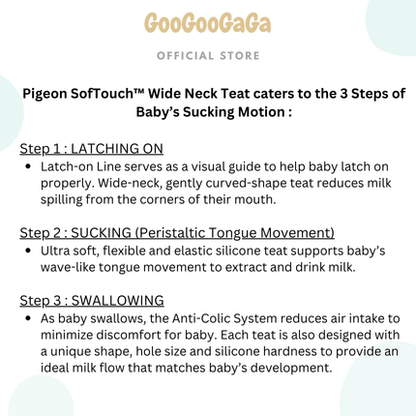 PIGEON Softouch BPP Nursing Bottle PPSU (160ml/240ml) | Baby Feeding