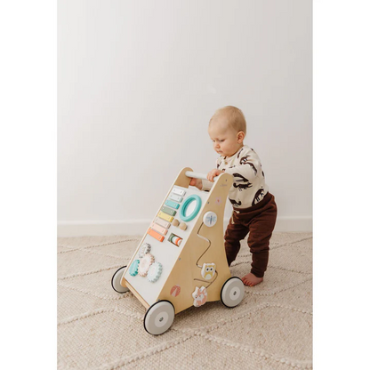 (PRE-ORDER) Bubble Wooden Activity Play Walker  | Play & Activity Essentials