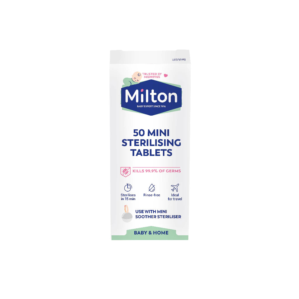MILTON Mini Sterilizing Tablets - 50s | Cleaning & Sanitiser