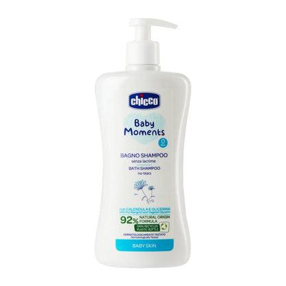 CHICCO Baby Moment Body Wash and Shampoo (Newborn & Baby)| Baby Skincare