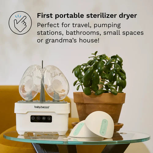 BABY BREZZA Portable Sterilizer Dryer Mini  | Baby Steriliser & Warmer