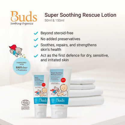 BUDS ORGANIC Super Soothing Rescue Lotion  | Baby Skincare