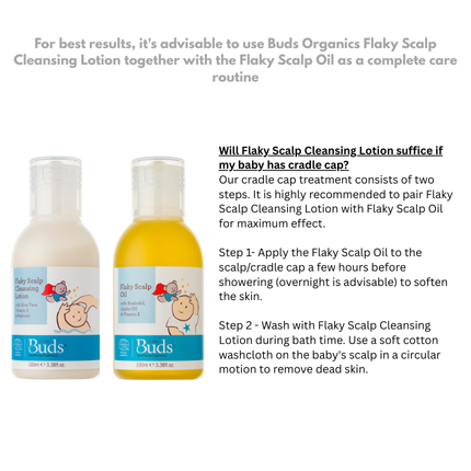 BUDS ORGANIC Flaky Scalp Oil (Scalp Protection) | Baby Skincare