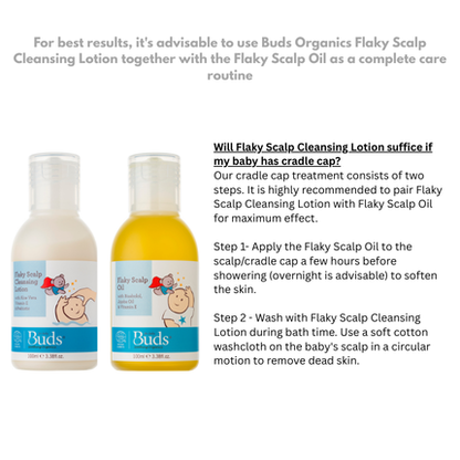 BUDS ORGANIC Flaky Scalp Oil (Scalp Protection) | Baby Skincare
