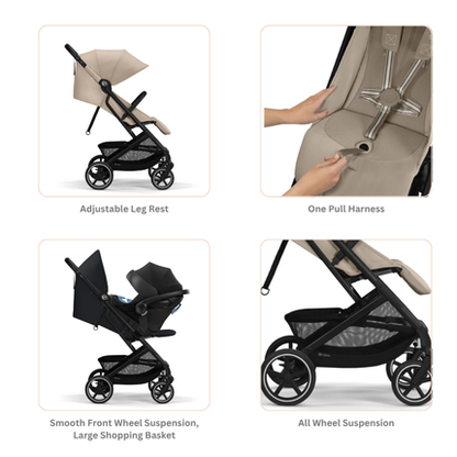 [PRE-ORDER] CYBEX Gold Beezy Stroller (Travel Stroller)  | Nursery & Baby Gear