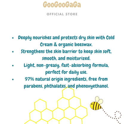 MUSTELA Nourishing Cream Face with Cold Cream & Beeswax (Dry Skin)| Baby Skincare