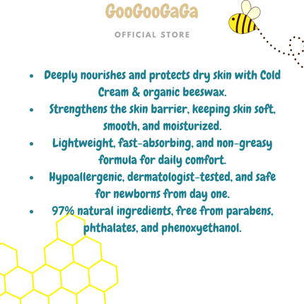 MUSTELA Nourishing Lotion with Cold Cream & Beeswax (Dry Skin)| Baby Skincare