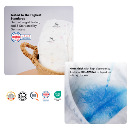 AppleCrumby AirPlus Mega Baby Diapers - Pull Up Pants | Diapering