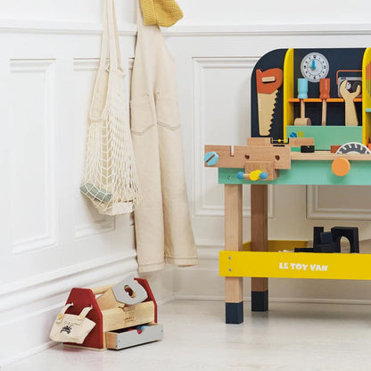 [Pre-Order]Le Toy Van Wooden Tool Box & Tools | Wooden Toy