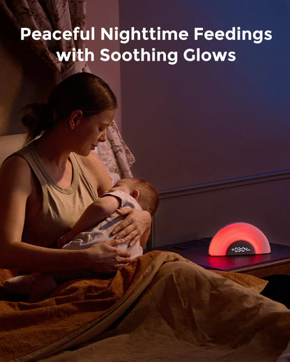 MOMCOZY DreamSync Tech™ Smart Baby Sound Machine| Baby Care Essential