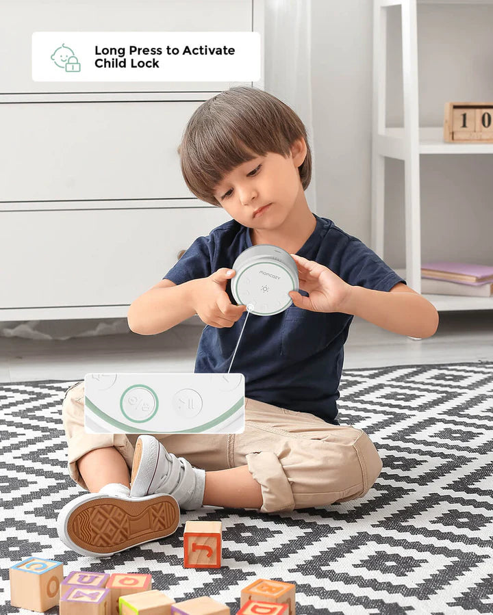 MOMCOZY Portable Baby Sound Machine | Baby Care Essential