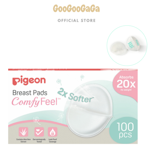 PIGEON ComfyFeel Breast Pad 100pcs | Breastfeeding